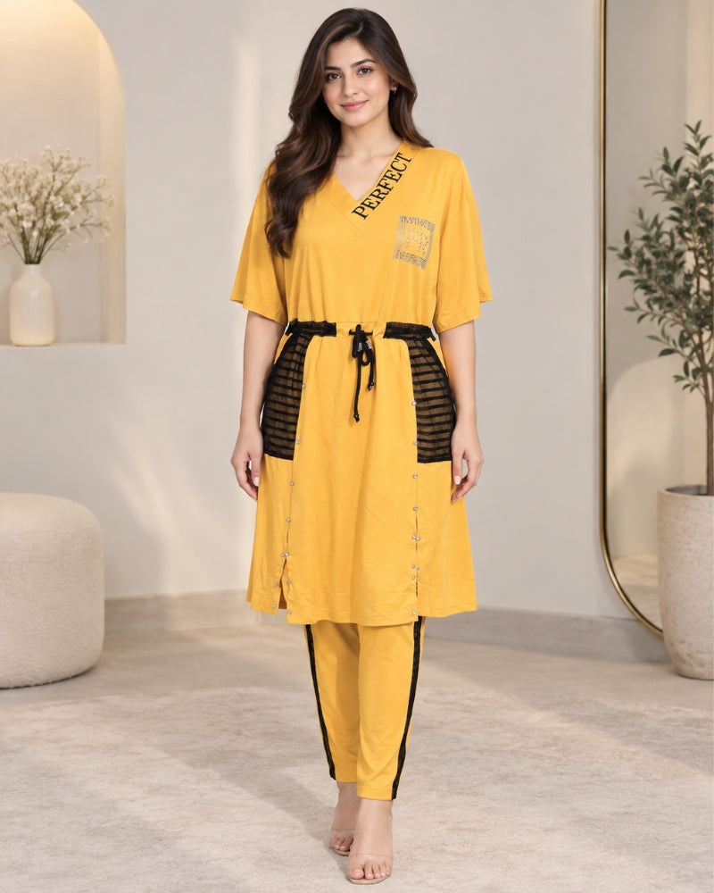 Sunshine Edge Cotton 2-Piece Set