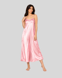 Blush Luxe Silk 2-Piece Nightwear Set