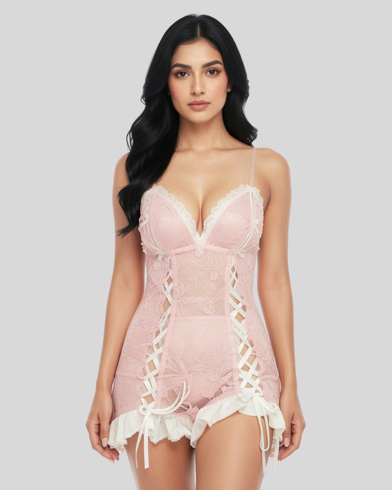 Blush Lace Chemise