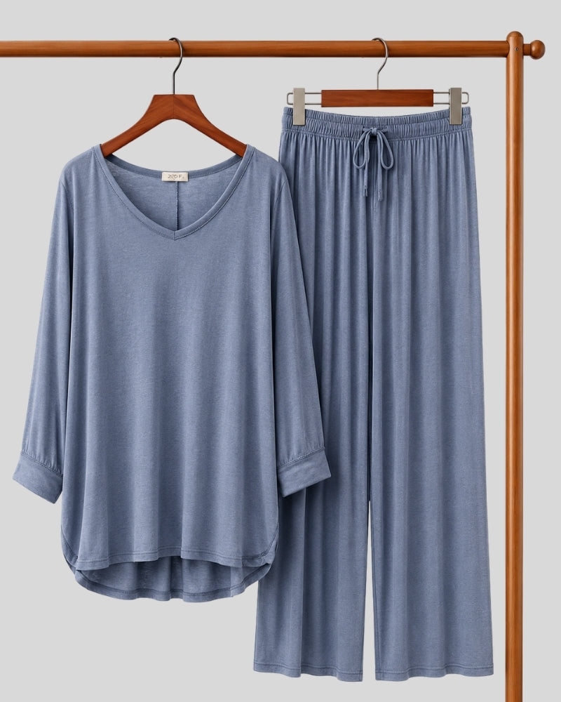 Teal Blue Relax Fit Lounge Set