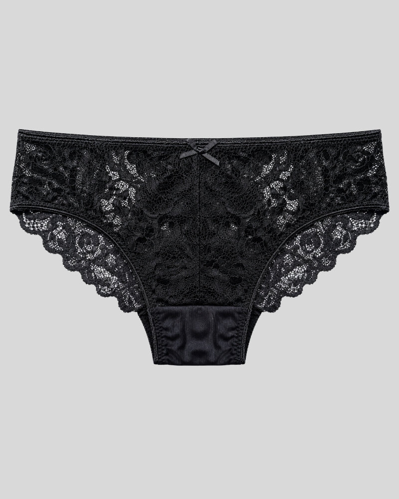 Midnight Luxe Floral Panty
