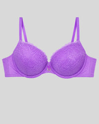 Lavender Lace Push-Up Bra
