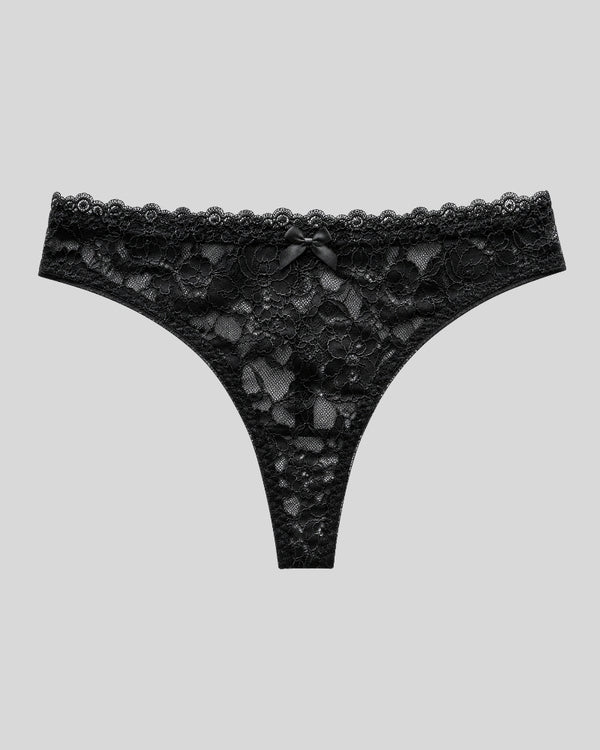 Noir Lace Panty