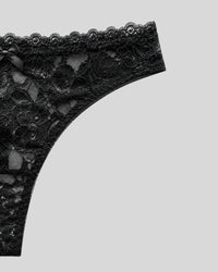 Noir Lace Panty