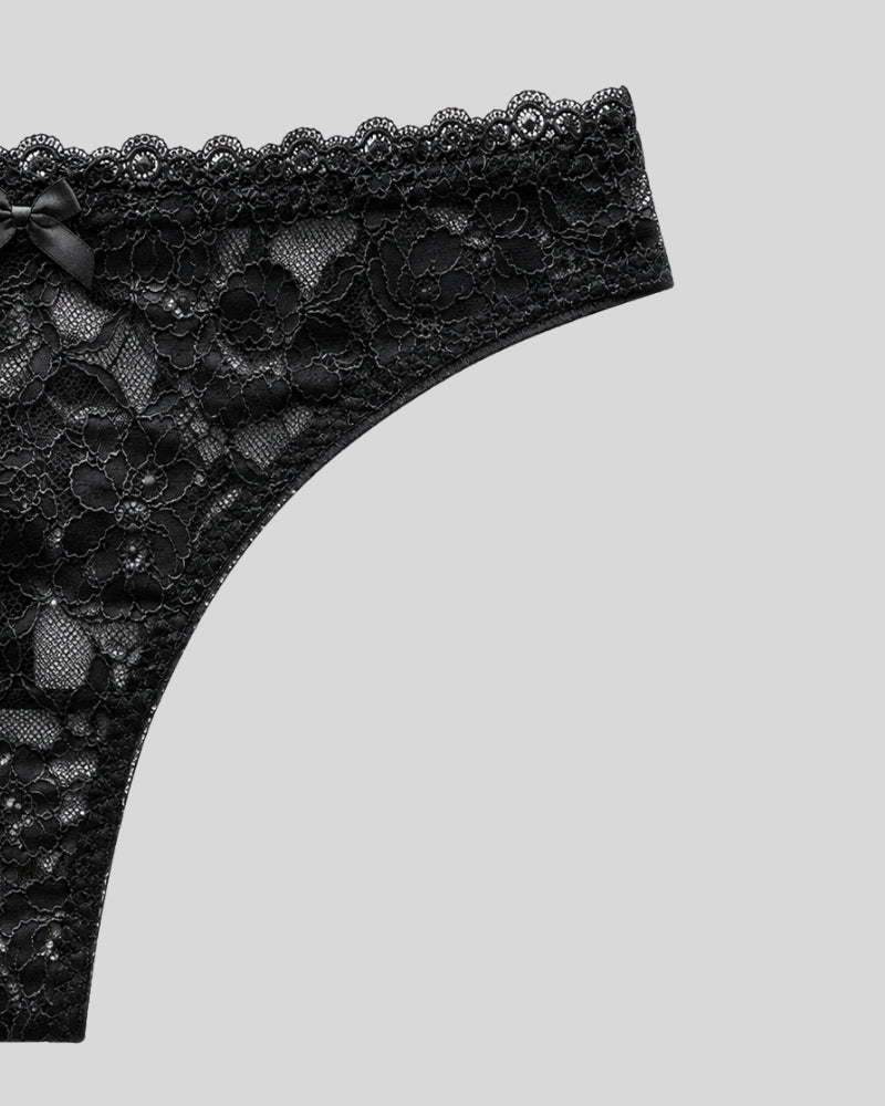 Noir Lace Panty