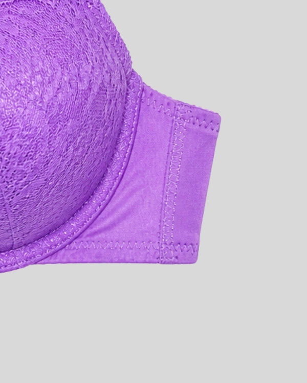 Lavender Lace Push-Up Bra