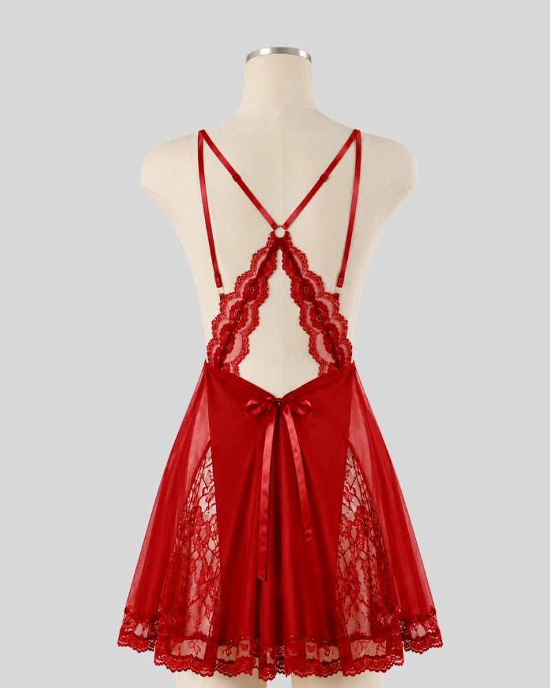 Scarlet Butterfly Elegance