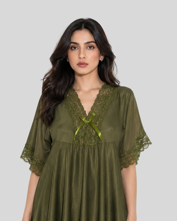 Olive Whisper Lounge Set
