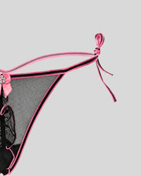 Blush Petal Tie-Side Thong