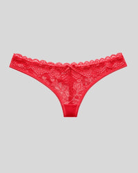 Scarlet Lace Thong
