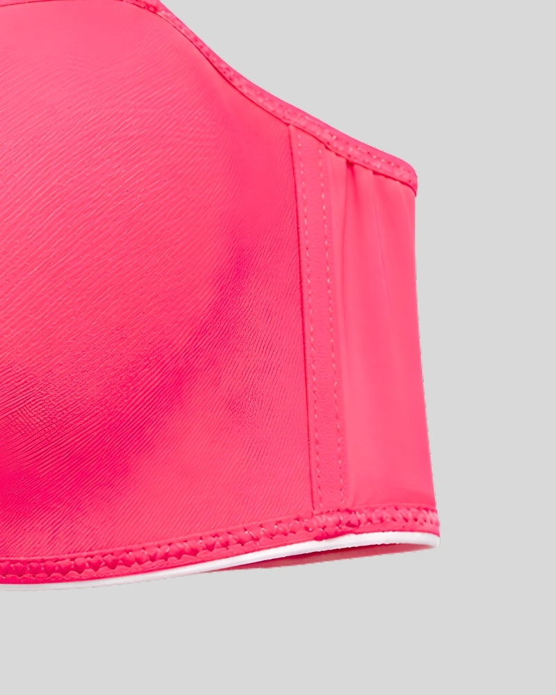 Hot Pink Soft Push-Up Bra
