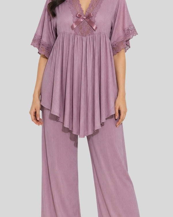 Mauve Serenity Lounge Set