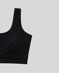 Midnight Star Print Sports Bra