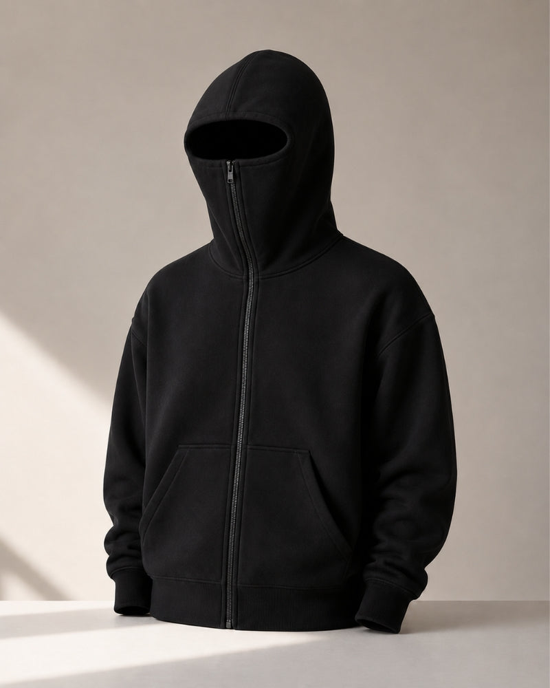Men’s Jet Black Ninja Hoodie