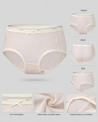 Pure Comfort Sheer Bikini Panty