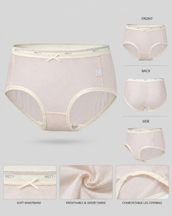 Pure Comfort Sheer Bikini Panty