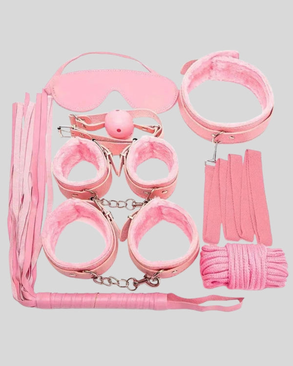 Blush Pink BDSM Accessory Set