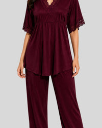 Burgundy Belle Lounge Set