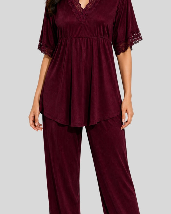 Burgundy Belle Lounge Set