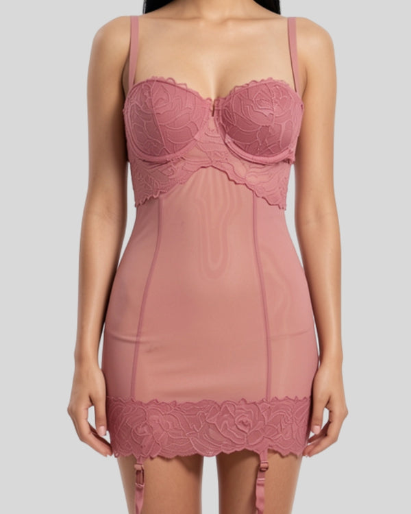 Blush Lace Sculpt Slip