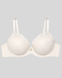 Ivory Nude Lace Push-Up Bra