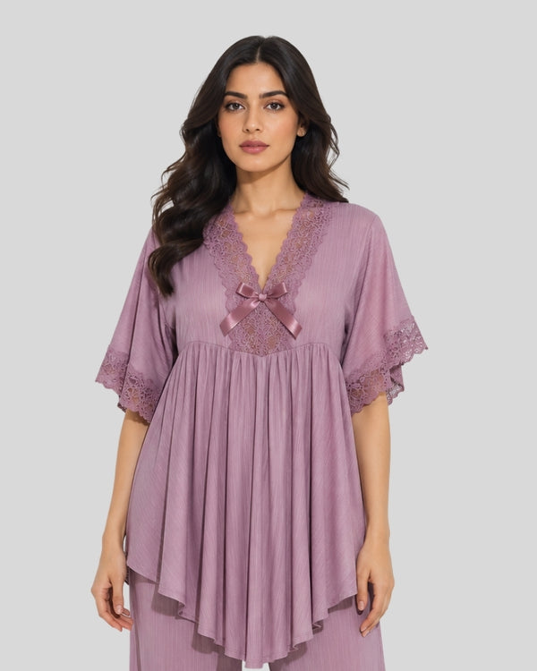 Mauve Serenity Lounge Set