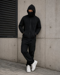 Men’s Jet Black Ninja Hoodie