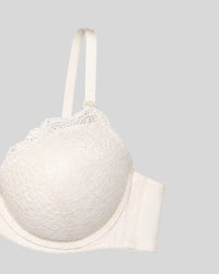 Ivory Nude Lace Push-Up Bra