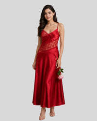 Red Scarlet Elegance Night Gown