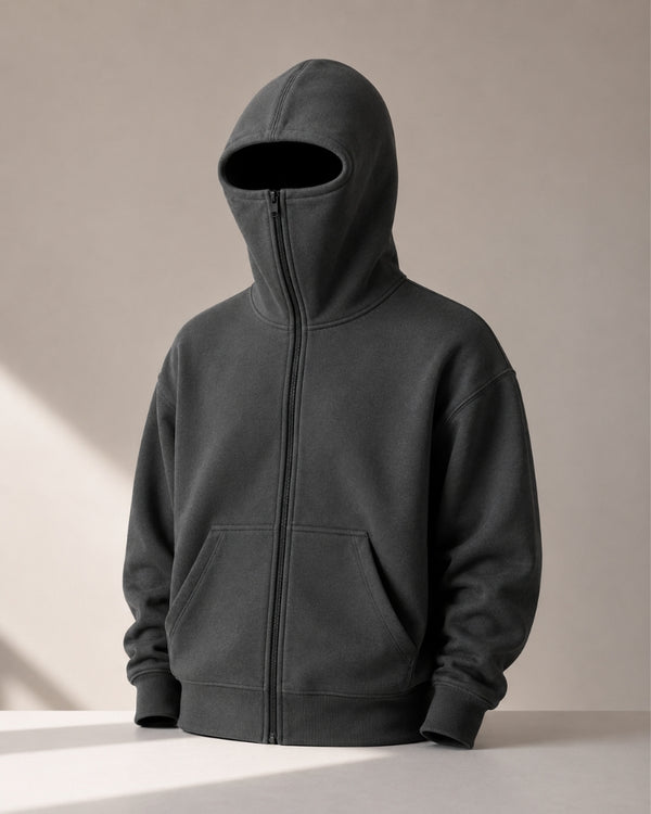 Men’s Charcoal Grey Ninja Hoodie
