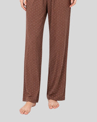 Butterfly Bliss Printed PJ Set ( Brown Butterfly )