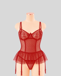 Crimson Lace Charm