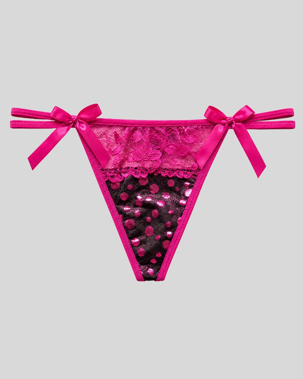 Pink Desire Thong