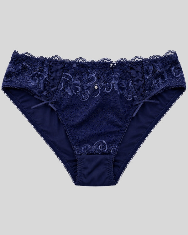 Midnight Blossom Lace Panty