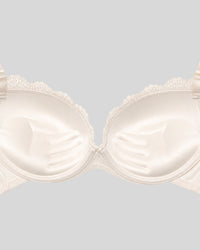 Ivory Nude Lace Push-Up Bra