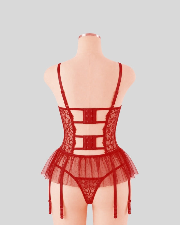 Crimson Lace Charm