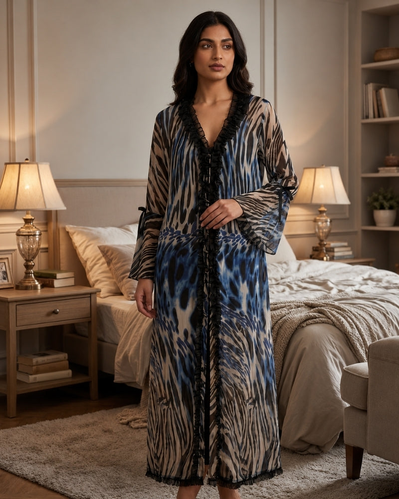 Midnight Print Robe