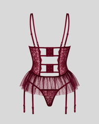 Wine Lace Desire Teddy