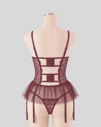 Wine Lace Desire Teddy