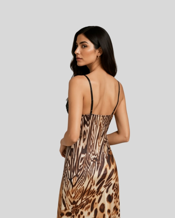 Savanna Animal Print Robe
