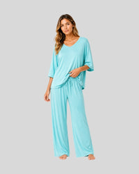 Mint Green Relax Lounge PJ Set
