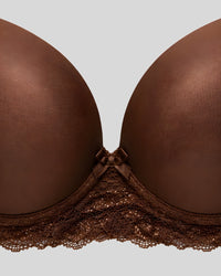 Just Do It Mocha Lace Bra