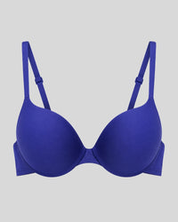 Royal Blue Soft Push-Up Bra  Description