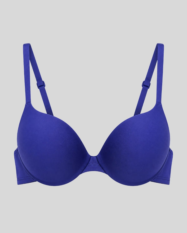Royal Blue Soft Push-Up Bra  Description