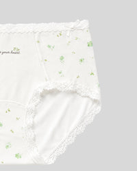 Sage Petal Cotton Panty