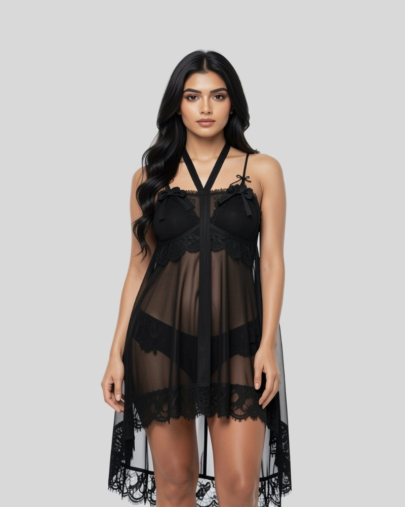 Noir Sheer Elegance Set