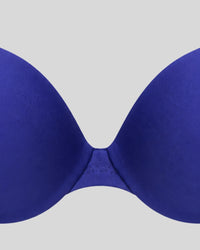 Royal Blue Soft Push-Up Bra  Description