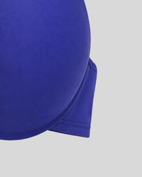 Royal Blue Soft Push-Up Bra  Description