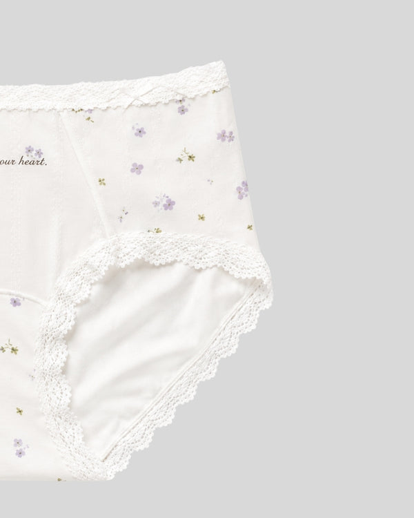 Lavender Bloom Cotton Panty