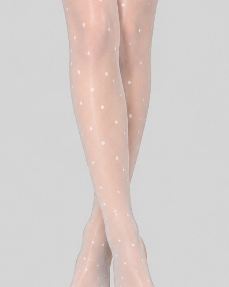 Ivory Grace Sheer Thigh-High Stockings